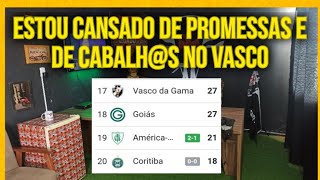 🚨 DESABAFO SANTOS VENCE E VASCO FICA NO Z4 MAIS 10 DIAS [upl. by Netsrijk795]