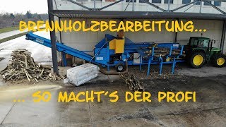 Pinosa CPE 1200 Brennholzbearbeitungsmaschine [upl. by Arriec]