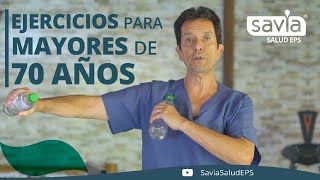 Rutina de EJERCICIOS PARA MAYORES DE 70 AÑOS 💪🏼 En casa con SAVIA SALUD EPS [upl. by Wilburt]