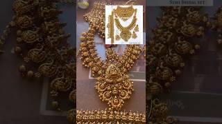 Bridal jewelry set heavyjewellery Meesho bridal jewelry review product review in Telugu [upl. by Peirsen]