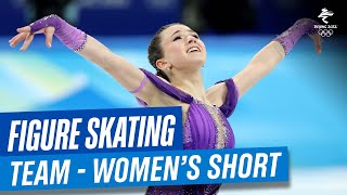 Figure Skating  Team Event  Womens Short Program  Full Replay  Beijing2022 [upl. by Nitsruk609]