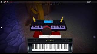 Pompeii  Bad Blood by Bastille on a ROBLOX piano [upl. by Leopoldeen]