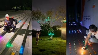 voice activated RGB light Smart LED Fairy Lights Music Sync amp SoundControlled stringdiwali [upl. by Laban411]