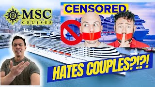 Cruise News MSC Censors Ben and David My take [upl. by Reilamag]