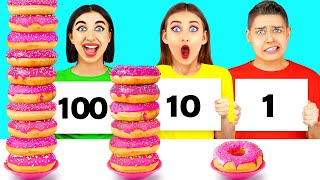 খাদ্য চ্যালেঞ্জ 100 স্তর Multi DO Challenge [upl. by Enitnelav]