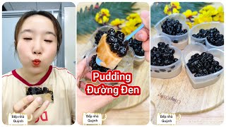 Pudding Đường Đen amp Câu Chuyện “Nhờ Bạn Thân Giữ Bí Mật”  Bếp Nhà Quỳnh [upl. by Lednew]