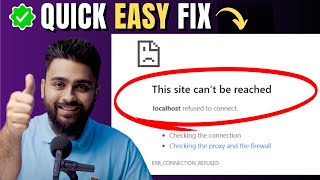 Quickly Fix quotLocalhost Refused To Connectquot in Chrome [upl. by Dwaine]