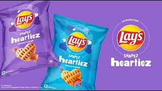 Lay’s India  All New Lay’s Shapez Heartiez  Ranbir Kapoor amp Alia Bhatt [upl. by Cleveland869]