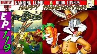 HAPPY THANKSGIVING COMIC BOOK COVER RANKINGS [upl. by Gnoz]