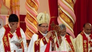 Bishop of Palai Diocese sings Bar Mariam Syriac song of SyroMalabar Christians [upl. by Sayles]