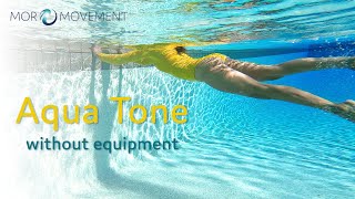 Aqua Tone  Pool Workout without equipment 2024 [upl. by Adnoma]