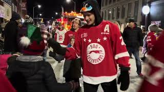 Rotary Santa Claus Parade 2023 at Sault Ste Marie Ontario Canada [upl. by Wearing]