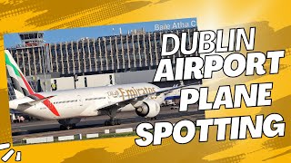 AMAZING AIRPLANE LANDINGS AT DUBLIN AIRPORT PLANE SPOTTING 4K  EP 143 planespotting [upl. by Sivrat]