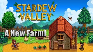 Stardew Valley  Ep 1  A New Farm [upl. by Alamat215]