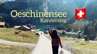 Oeschinensee in Kandersteg  UNESCO World Heritage Site [upl. by Jarid]