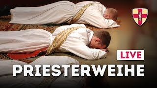 LIVE Priesterweihe in Heiligenkreuz mit SE Erzbischof Gänswein [upl. by Mercy]