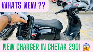 New Charger In Bajaj Chetak 2901  Best Offboard Charger 😱  chetak2901 [upl. by Eudosia]