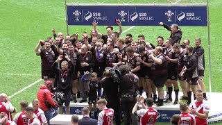 Highlights of the Final of BURRY PORT v TAFFS WELL at the Principality Stadium Cardiff 01052016 [upl. by Tarrah]