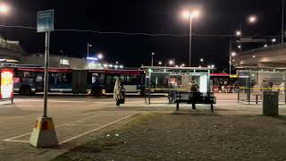 Ropsten by evening Ropstens busstation [upl. by Ivets]