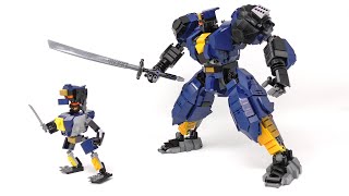 I Upgraded My Sons LEGO Ninja Mech [upl. by Eirrem]