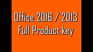 Microsoft Office 2016 Product key Finder and Activator Free  MS Office 365 MS Office 2013 [upl. by Ayotnom]