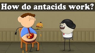 How do antacids work  aumsum kids science education children [upl. by Llednohs399]