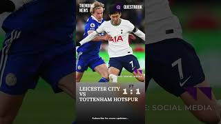 Leicester city vs Tottenham shorts [upl. by Arramas]