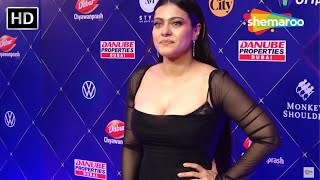 Kajols Hot Look in Black Bodycon Gown At OTTplay Awards 2023  Archana Gautam [upl. by Leeland232]