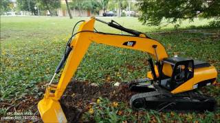 rc excavator hydraulic 112 30kg drc toys [upl. by Einram61]