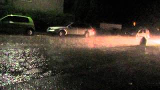 Strong Thunderstorm  Schwere Gewitter  Silna Burza 10092012  FULL VERSION [upl. by Beaudoin]