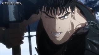 BERSERK quotGuts vs Zoddquot  Interpolated 60FPS  4K [upl. by Middleton677]