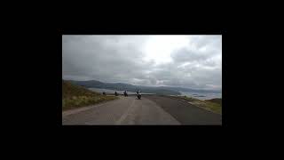 The most epic road in the UK northcoast500 visitscotland camping motorcycle [upl. by Edahs895]