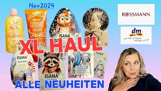 ALLE NEUHEITEN ROSSMANN UND DM HAUL  NOVEMBER 2024 [upl. by Assyla]