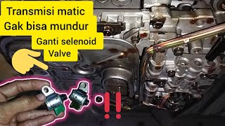 MOBIL MATIC GAK BISA MUNDUR GANTI SELENOID VALVE TRANSMISI MATIC SUZUKI APV [upl. by Assiron]