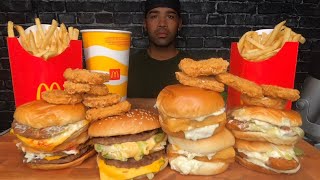 ASMR NO TALKING MCDONALDS MUKBANG [upl. by Kendal]