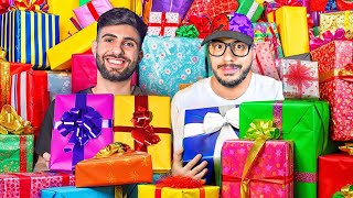 I Surprised Fortnite YouTubers With Presents [upl. by Atika]