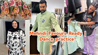 Mehndi Favours Ready  Dance practice [upl. by Edmea]