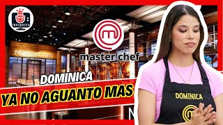 DOMINICA DUQUE MASTERCHEF YA NO AGUANTO MAS [upl. by Schaumberger]