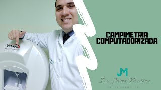 Campimetria computadorizada  como funciona e para que serve [upl. by Iinde442]