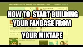 How To Start Building Your Fanbase From Your Mixtape For Rappers Bandcamp com Tutorial [upl. by Uahsoj]