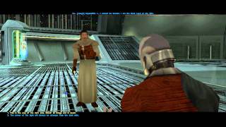 Star Wars KOTOR Light Side Final Duel in 1080p [upl. by Sumaes]