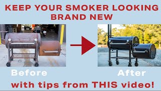 A full tutorial on offset smoker maintenance [upl. by Nadia]