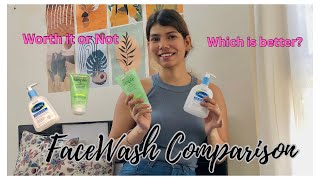 Simple and cetaphil Facewash comparison  Honest Review 🤷🏻‍♀️✅ [upl. by Dulcy]