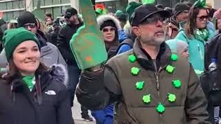 fiestas de el santo de los irlandeses san patricio en montreal p2 ‐ canada [upl. by Mcquade]