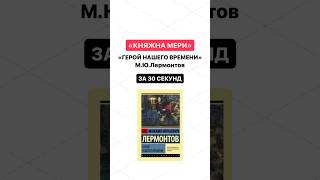 Краткое содержание произведения «Герой нашего времени»  Глава «Княжна Мери» за 30 секунд [upl. by Yankee]