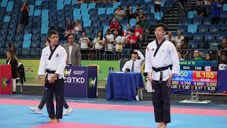 2024 Pan Am Senior Taekwondo Championships  Poomsae  Guatemala VS Canada [upl. by Aihsein]