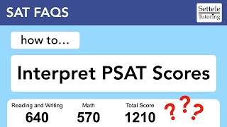 Interpreting PSAT® Scores — should you take the SAT® when how [upl. by Ynnaffit]