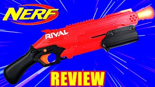 REVIEW NEW Nerf RIVAL Takedown  Nerf Tactical Pump Shotgun [upl. by Leuqim546]