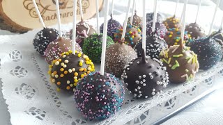 CAKEPOPS ganz einfach selber machen 🍭♥ PampS Backparadies [upl. by Anielram944]