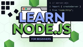 Nodejs Tutorial for Beginners  CRASH COURSE [upl. by Annairol]